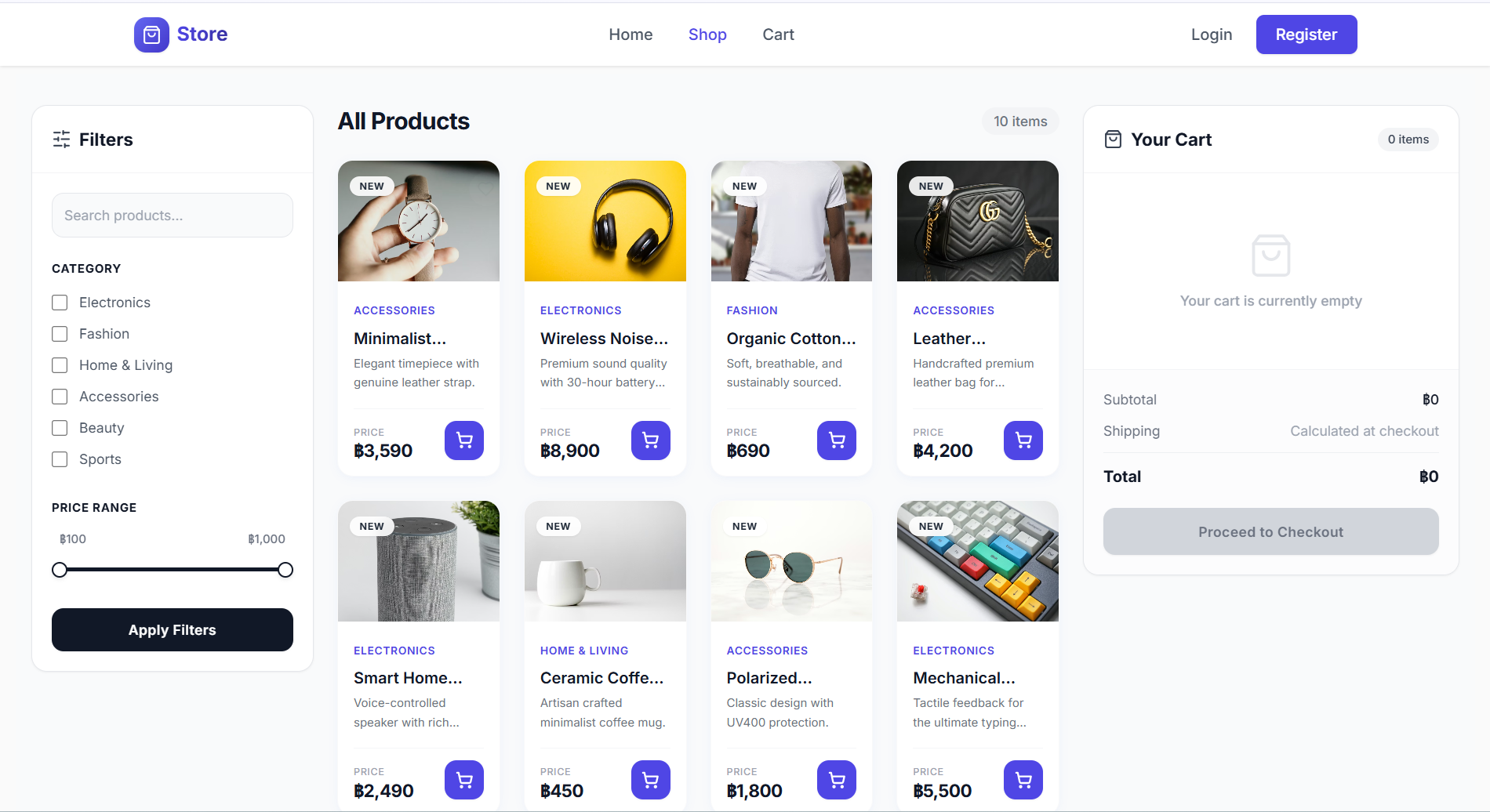 E-Commerce Shopping